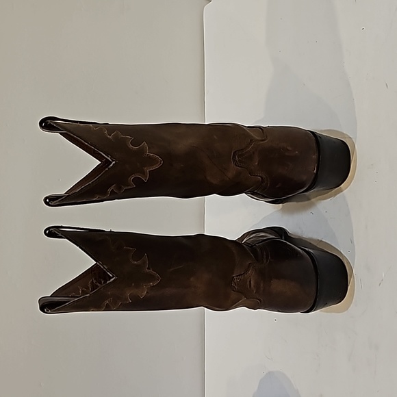 Ariat Sedona Brown Leather Cowboy Western Boots Men’s 10.5 D - Picture 13 of 16